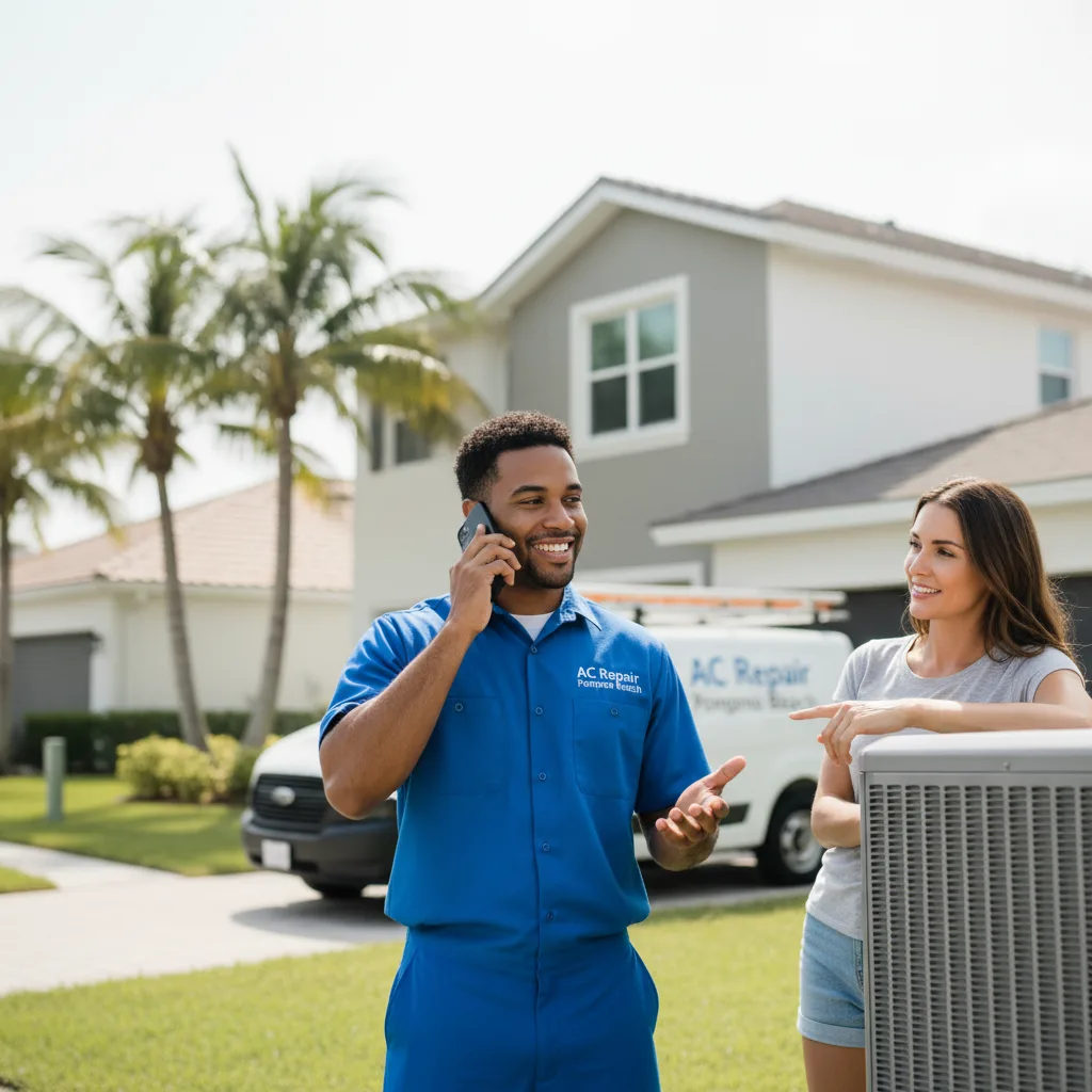 AC Repair Pompano Beach customer support in New Church